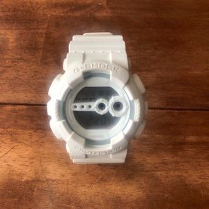Large White G-Shock Watch